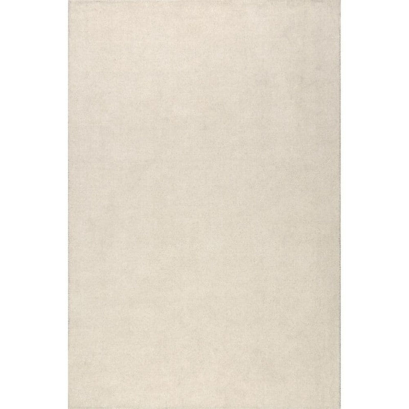 RUGS USA Frenshe Interiors Maru Wool Ivory 5 ft. x 8 ft. Indoor/Outdoor Patio Area Rug SVKZ01A-508