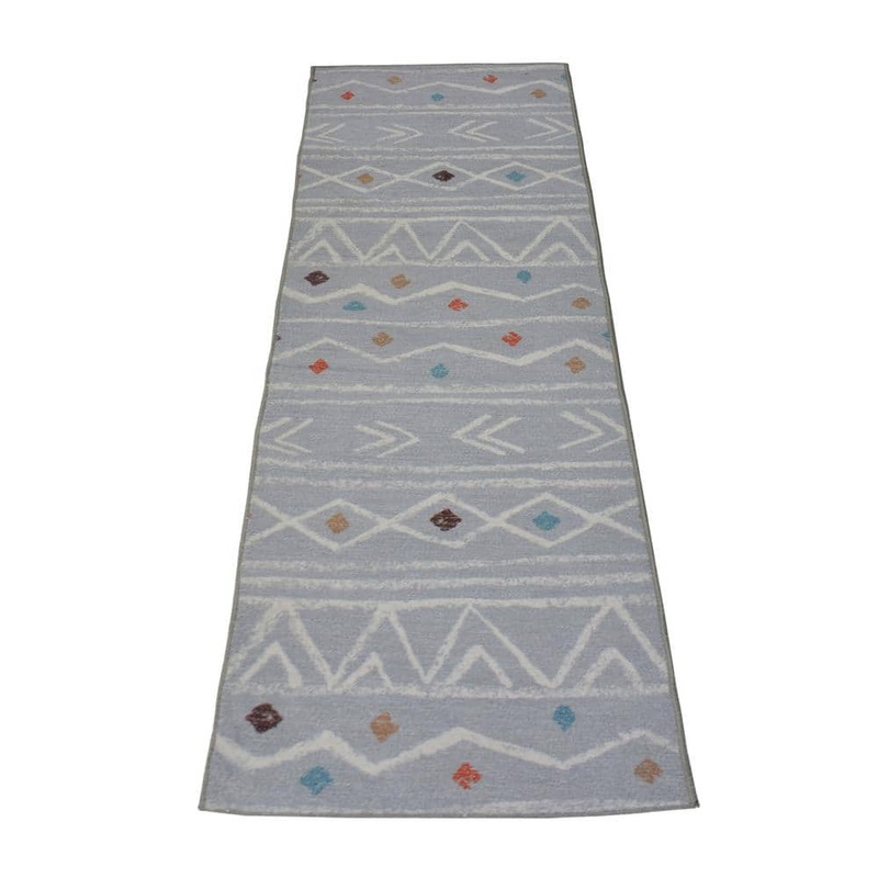 RugStylesOnline Image Gray Series 2 ft. x 5 ft. Abstract Runner Rug HD-IMG1749-2X5
