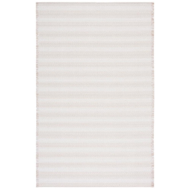 SAFAVIEH Augustine Ivory/Beige 6 ft. x 10 ft. Striped Area Rug AGT501B-6