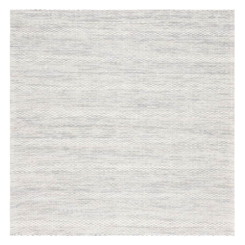 SAFAVIEH Marbella Light Gray 6 ft. x 6 ft. Interlaced Square Area Rug MRB311G-6SQ