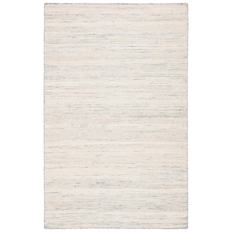 SAFAVIEH Natural Fiber Beige/Gray 5 ft. x 8 ft. Abstract Distressed Area Rug NFB555B-5