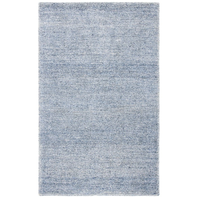 SAFAVIEH Himalaya Blue 9 ft. x 12 ft. Solid Color Area Rug HIM153M-9