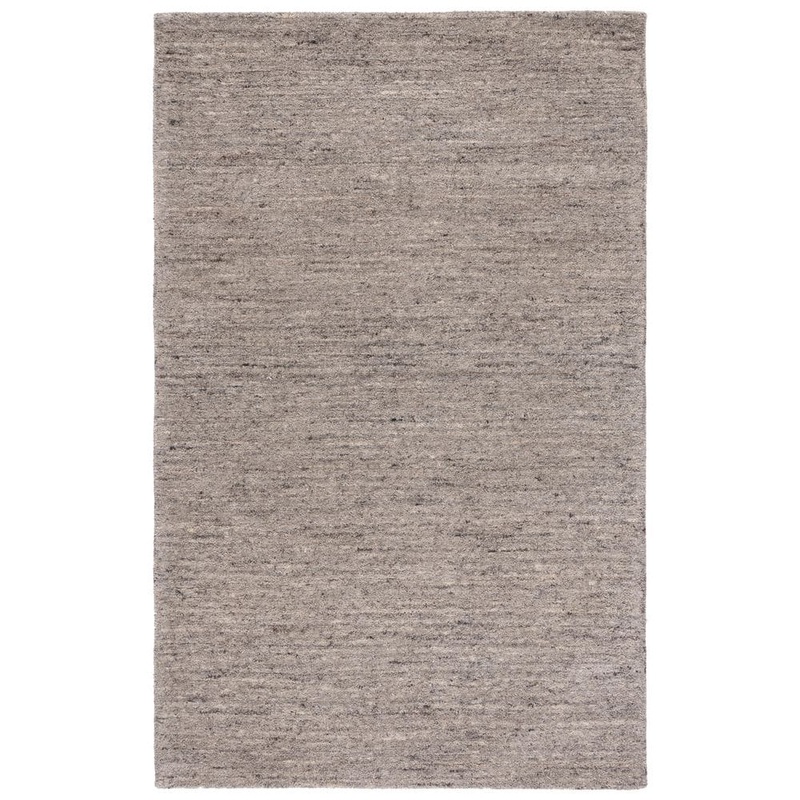 SAFAVIEH Himalaya Light Grey 4 ft. x 6 ft. Solid Color Area Rug HIM413G-4