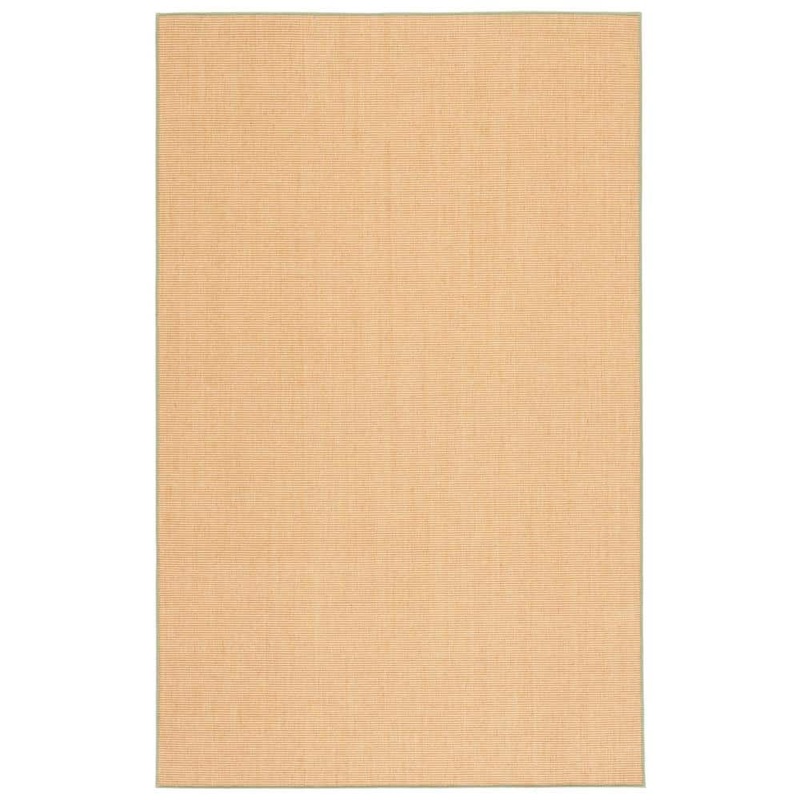 SAFAVIEH Martha Stewart Natural/Green 8 ft. x 10 ft. Basket Marle Area Rug MSR9501E-8