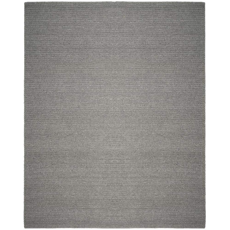 SAFAVIEH Natura Steel 8 ft. x 10 ft. Solid Area Rug NAT311B-8