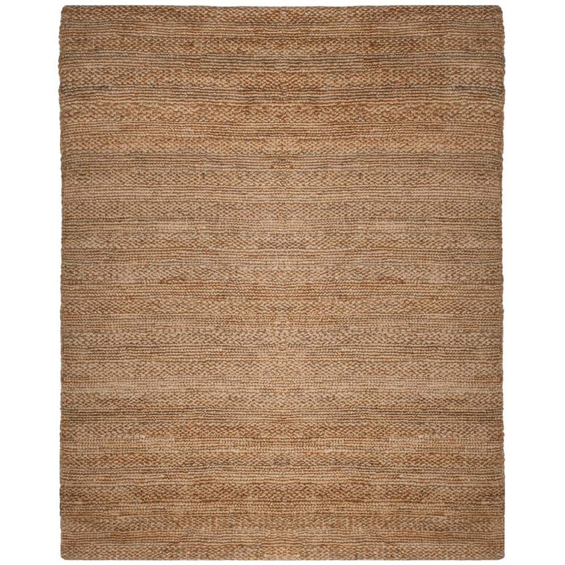 SAFAVIEH Natural Fiber Tan 11 ft. x 15 ft. Solid Color Area Rug NF212A-1115