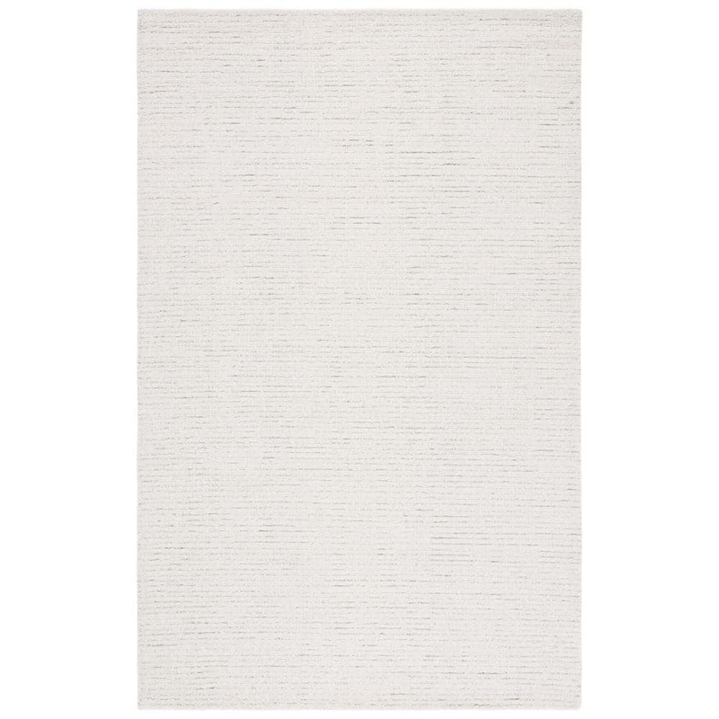 SAFAVIEH Abstract Ivory/Sage 4 ft. x 6 ft. Geometric Speckled Area Rug ABT471A-4
