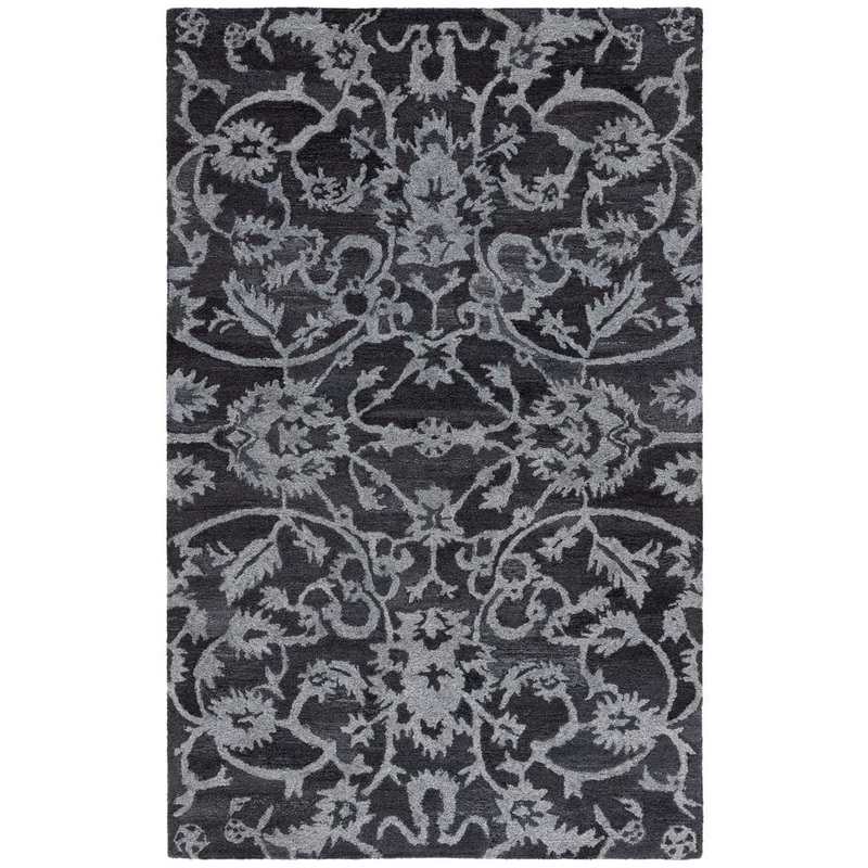 SAFAVIEH Anatolia Gray 8 ft. x 10 ft. Traditional Garden Area Rug AN401F-8