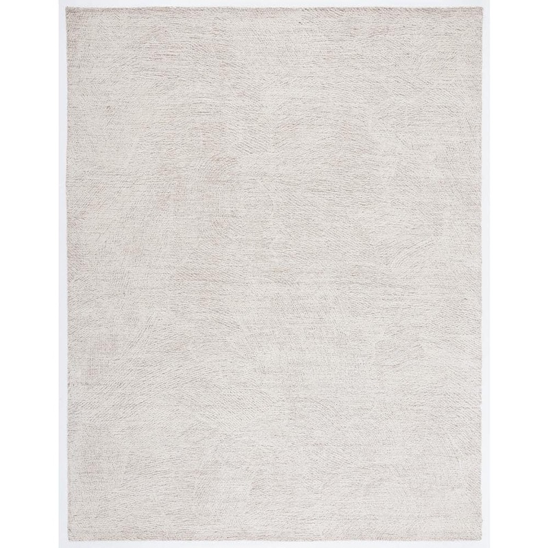 SAFAVIEH Metro Natural/Ivory 9 ft. x 12 ft. Solid Color Abstract Area Rug MET999A-9