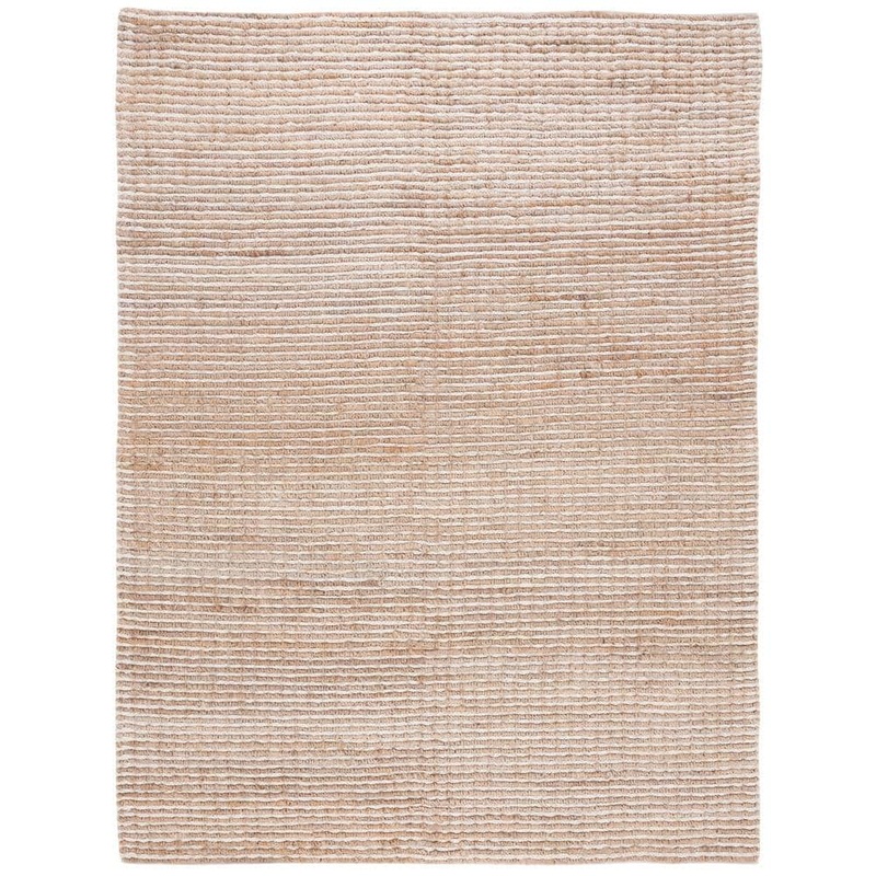 SAFAVIEH Natural Fiber Beige/Ivory 9 ft. x 12 ft. Woven Solid Area Rug NF750B-9