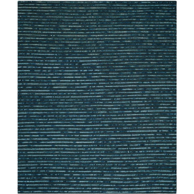 SAFAVIEH Bohemian Dark Blue/Multi 6 ft. x 9 ft. Striped Area Rug BOH525G-6