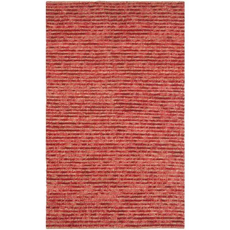 SAFAVIEH Bohemian Red/Multi 5 ft. x 8 ft. Striped Area Rug BOH525B-5
