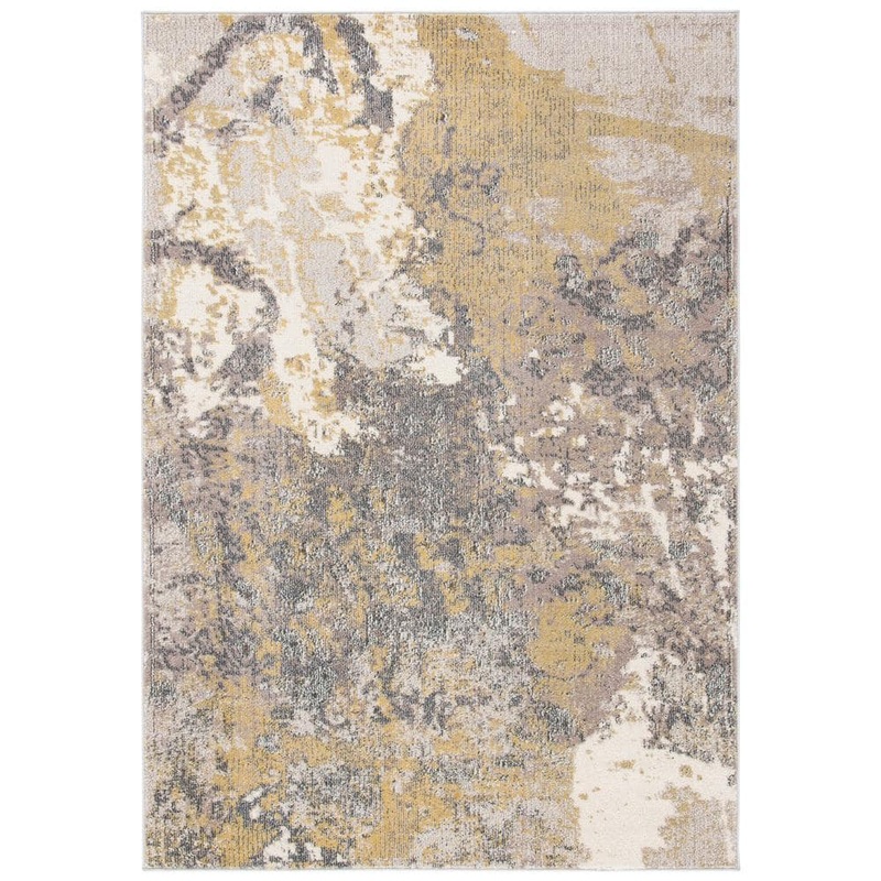 SAFAVIEH Madison Ivory/Gray 9 ft. x 12 ft. Area Rug MAD499A-9