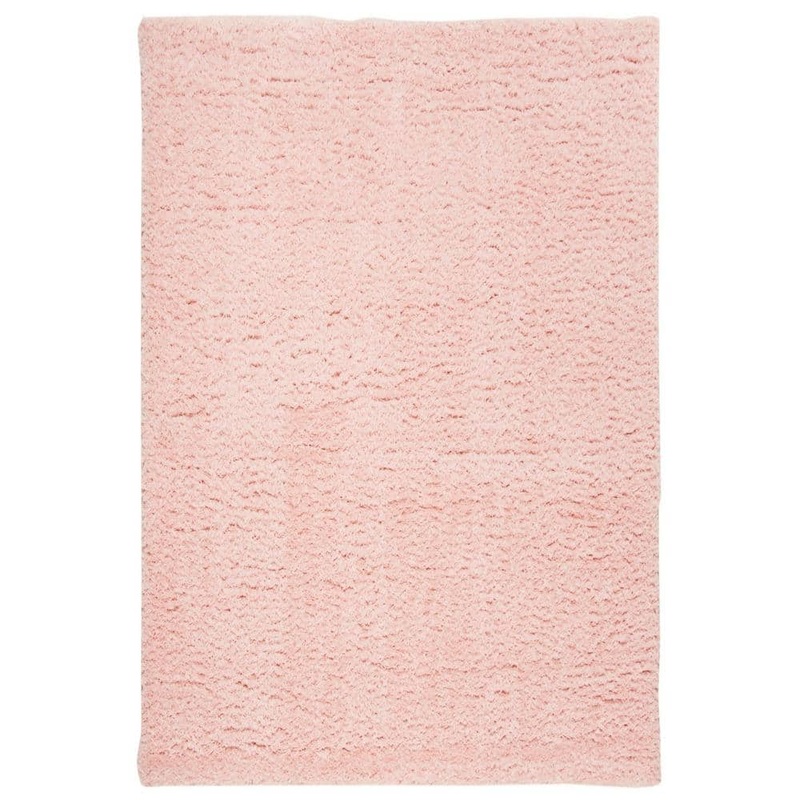 SAFAVIEH Madrid Shag Blush 8 ft. x 10 ft. Solid Area Rug MDG256U-8