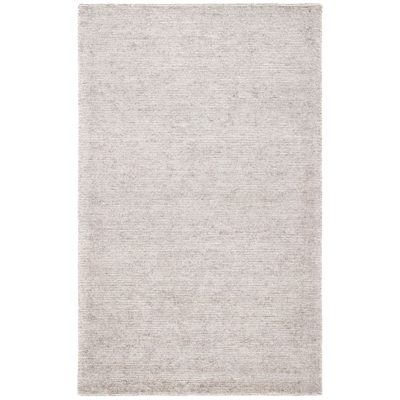 SAFAVIEH Himalaya Grey 4 ft. x 6 ft. Solid Color Area Rug HIM153F-4