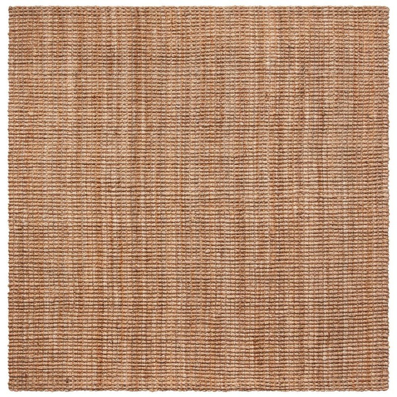 SAFAVIEH Martha Stewart Natural 6 ft. x 6 ft. Basket Marle Square Area Rug MSR9551A-6SQ