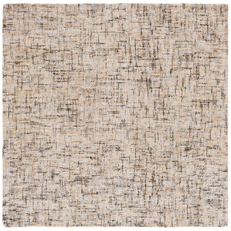 SAFAVIEH Abstract Beige/Gold 6 ft. x 6 ft. Marle Square Area Rug ABT610B-6SQ