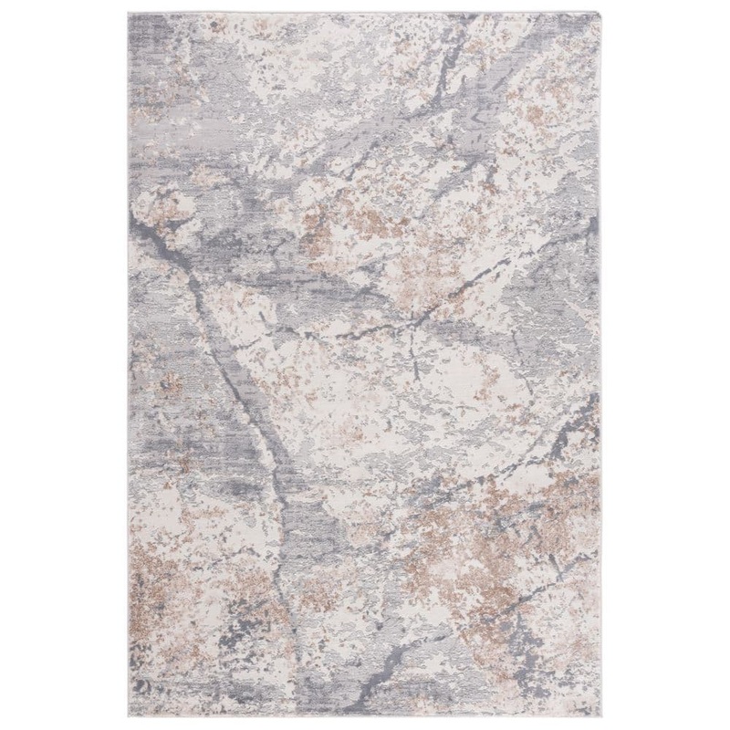 SAFAVIEH Eternal Gray/Beige 8 ft. x 10 ft. Gradient Abstract Area Rug ETL230J-8