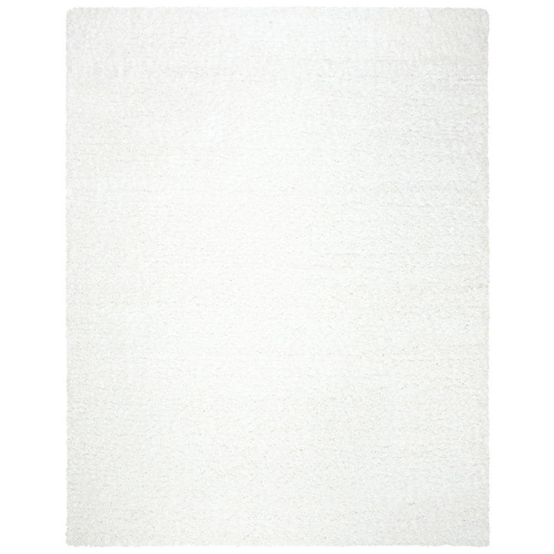 SAFAVIEH Madrid Shag Ivory 9 ft. x 12 ft. Solid Area Rug MDG256A-9