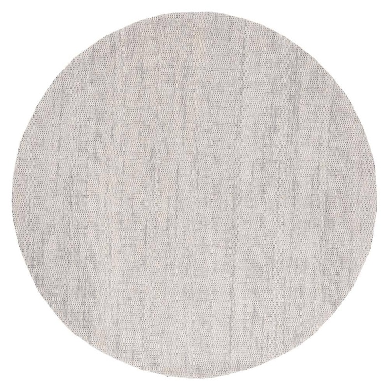 SAFAVIEH Marbella Gray/Beige 6 ft. x 6 ft. Interlaced Round Area Rug MRB311F-6R