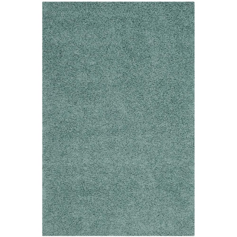 SAFAVIEH Modera Seafoam 4 ft. x 6 ft. Solid Color Area Rug SGAS119D-4