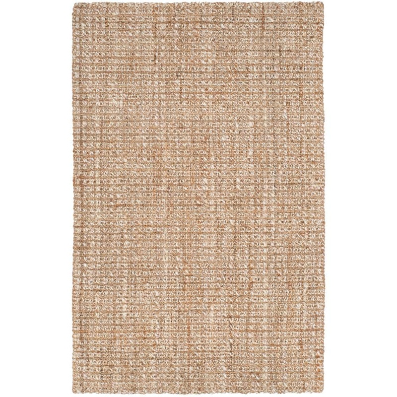 SAFAVIEH Natural Fiber Beige Doormat 3 ft. x 5 ft. Solid Area Rug NF456A-3