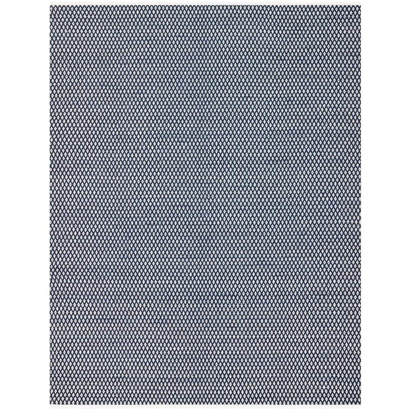 SAFAVIEH Boston Navy 8 ft. x 10 ft. Geometric Diamonds Area Rug BOS685D-8