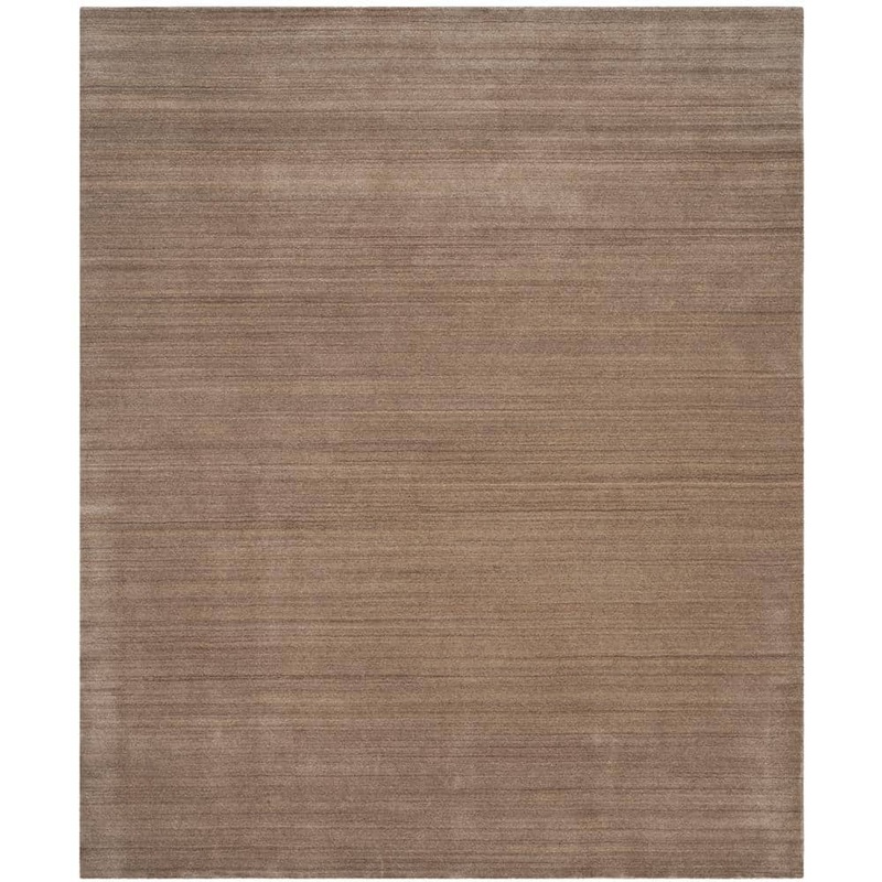 SAFAVIEH Himalaya Taupe 9 ft. x 12 ft. Solid Area Rug HIM820B-9