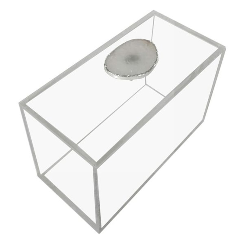 Clear Acrylic Decorative Box, 17×9