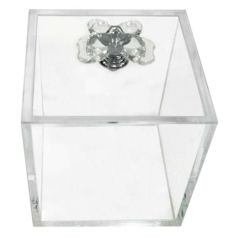 Clear Acrylic Decorative Box, 9″