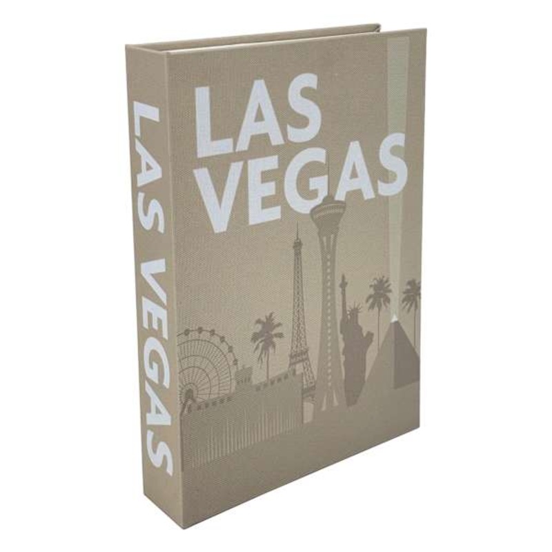 Las Vegas Decorative Book Box, 8×11