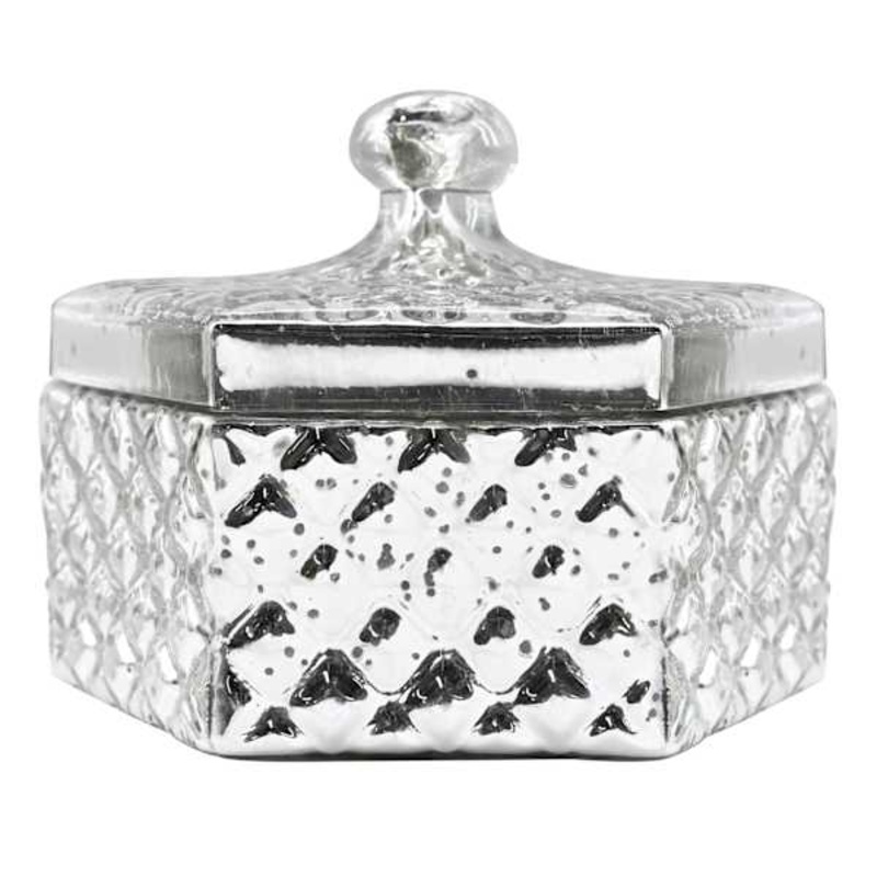 Mercury Glass Box, 8″