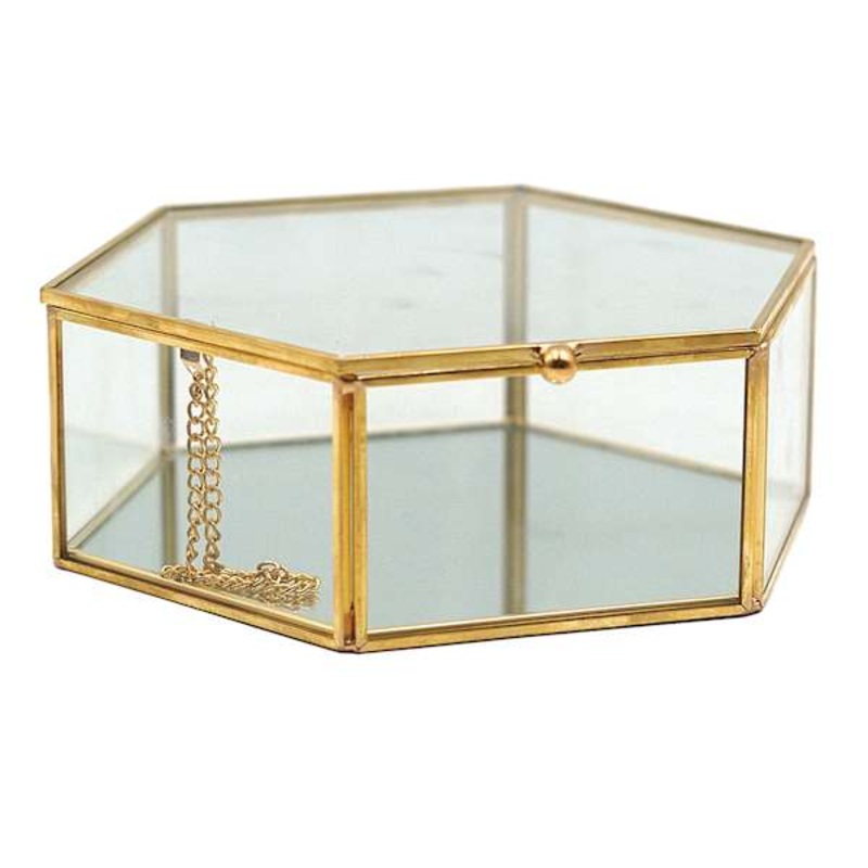 Metal Mirror Box, 8×7