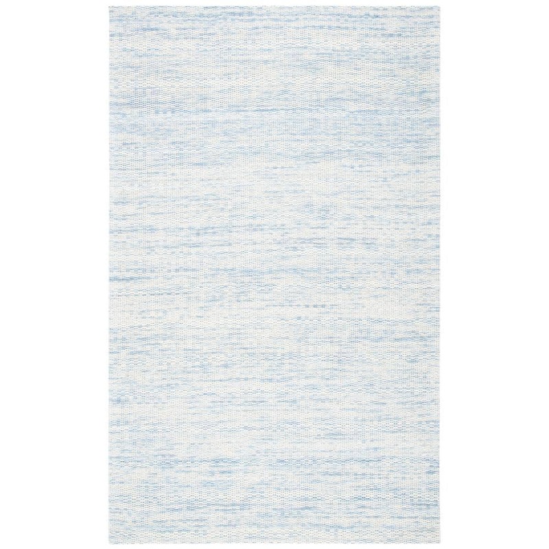 SAFAVIEH Marbella Blue/Ivory 5 ft. x 8 ft. Interlaced Area Rug MRB311L-5