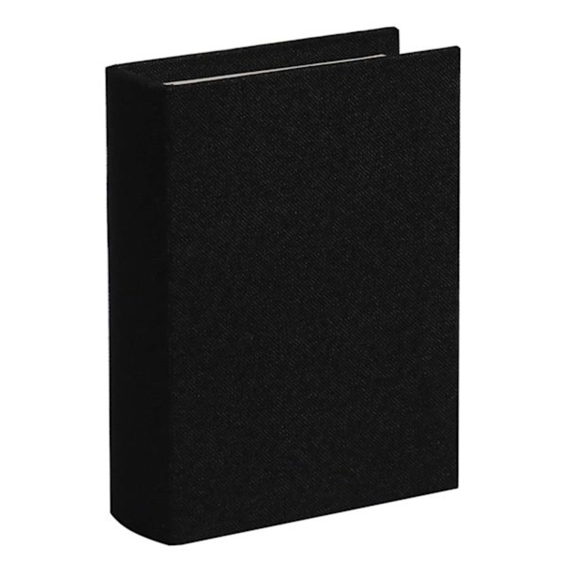 Black Linen Book Box, 9″