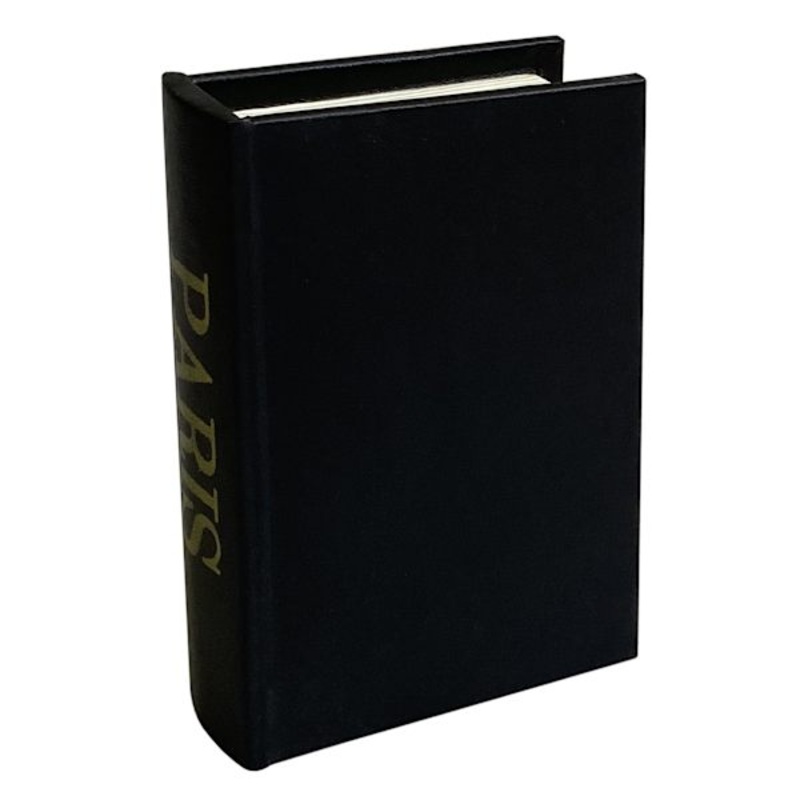 Black Paris Book Box, 6″