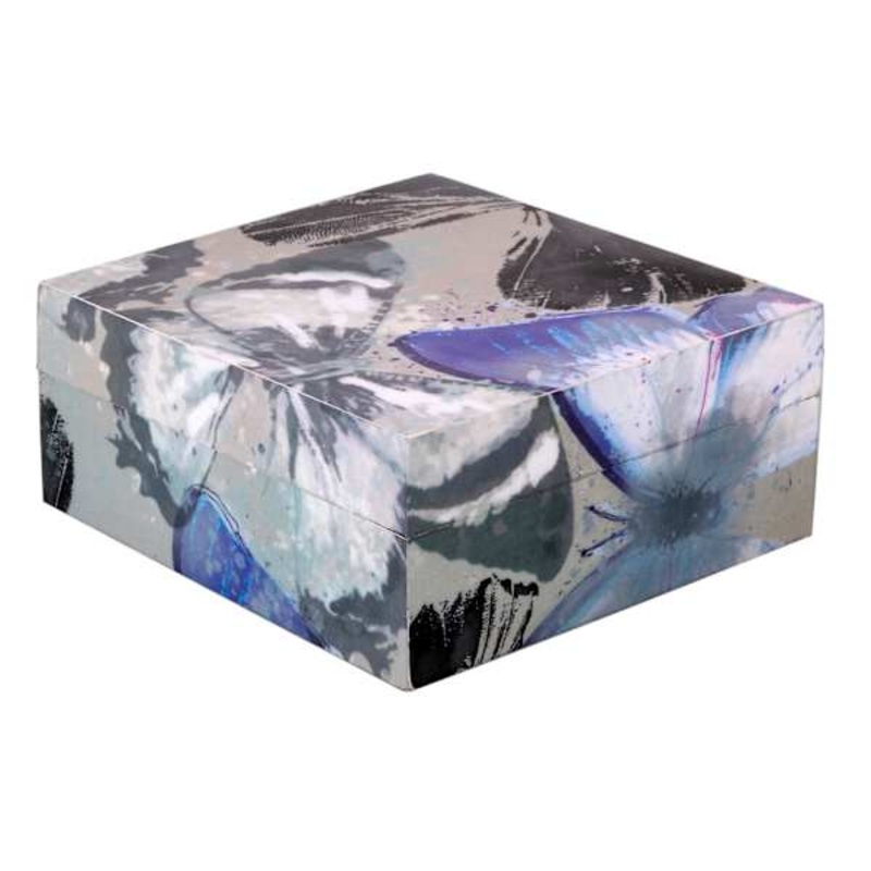 Butterfly Decal Box Decor, 6×5