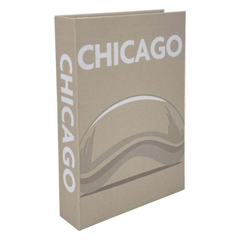 Chicago Decorative Book Box, 8×11