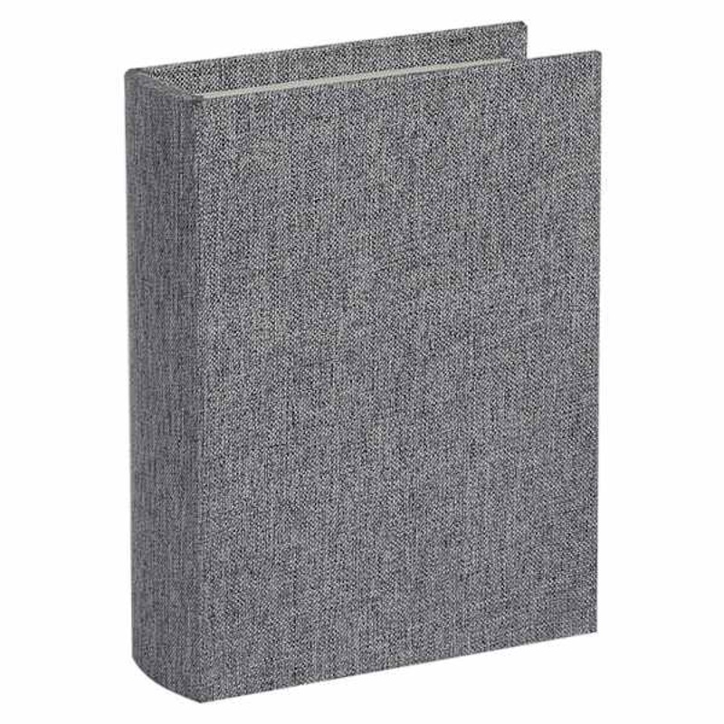 Grey Linen Book Box, 7″