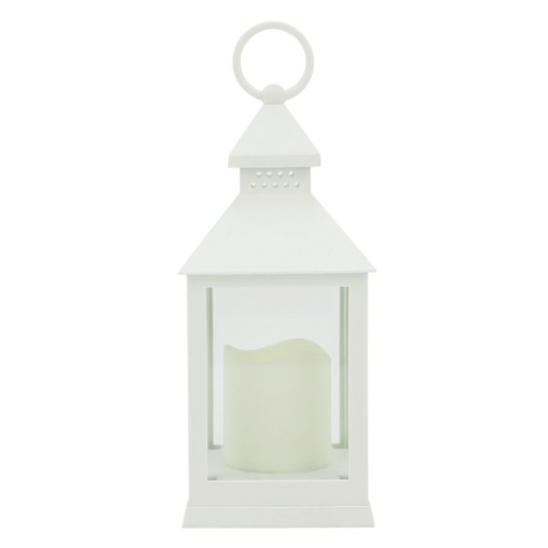 White LED Lantern, 9.5″
