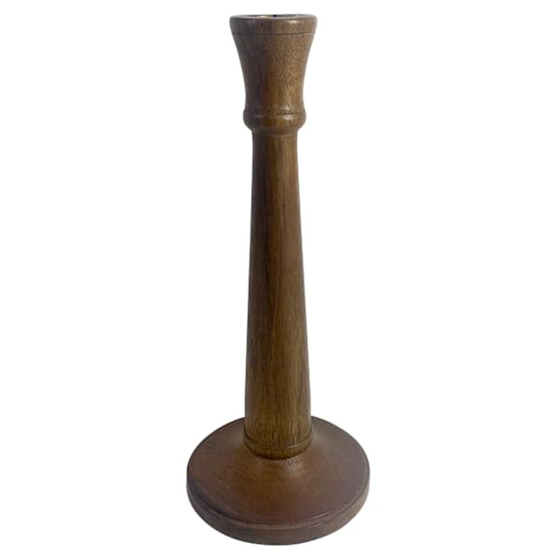 Wood Taper Candle Holder, 10″