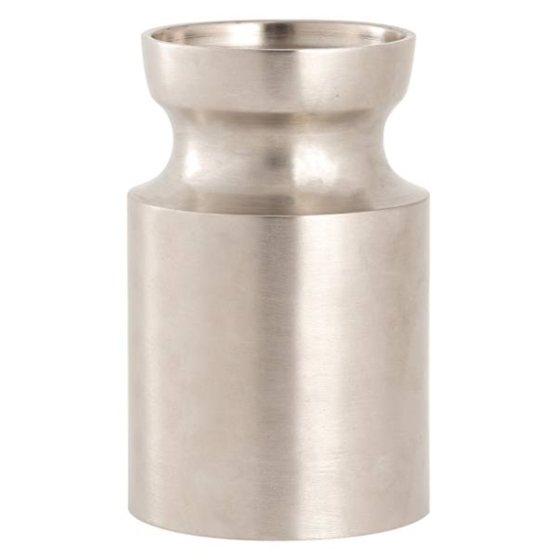 Metallic Pillar Candle Holder, 6″
