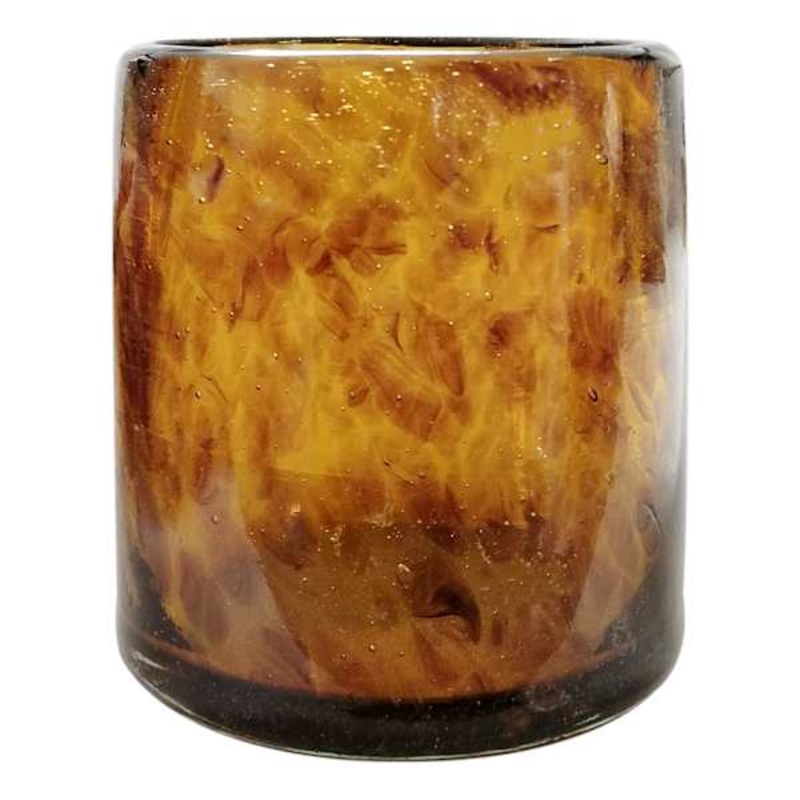 Tortoise Glass Vase, 3″
