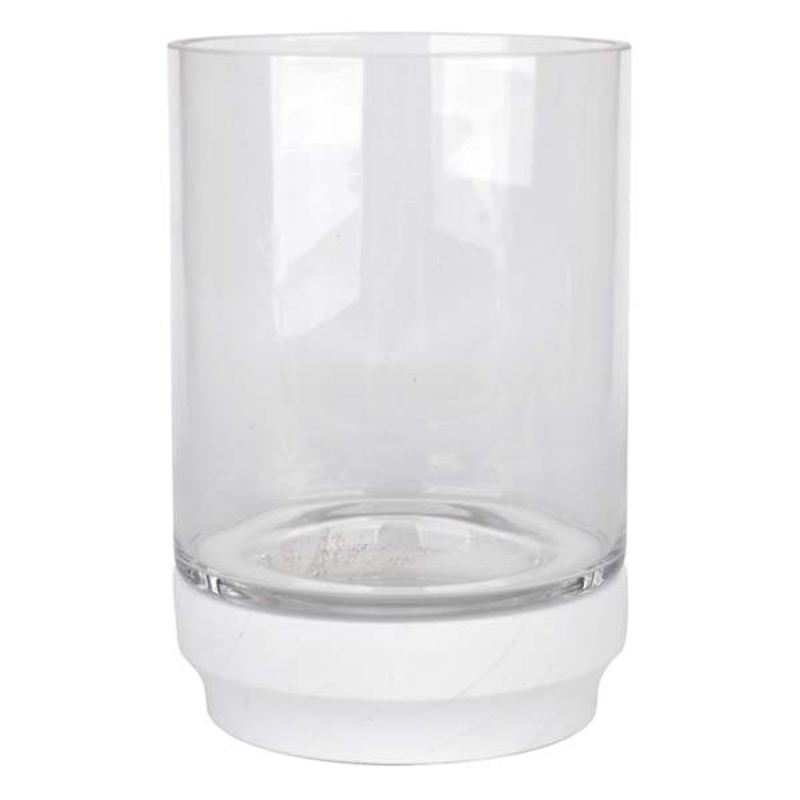 Ty Pennington Glass Candle Holder on Base, 4×6