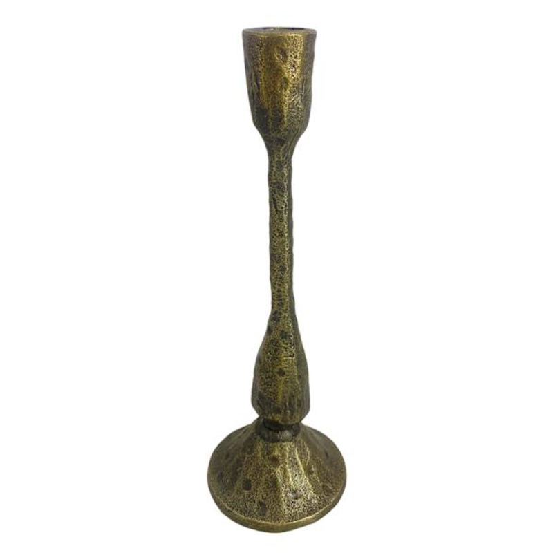 Honeybloom Aluminum Taper Candle Holder, 7″