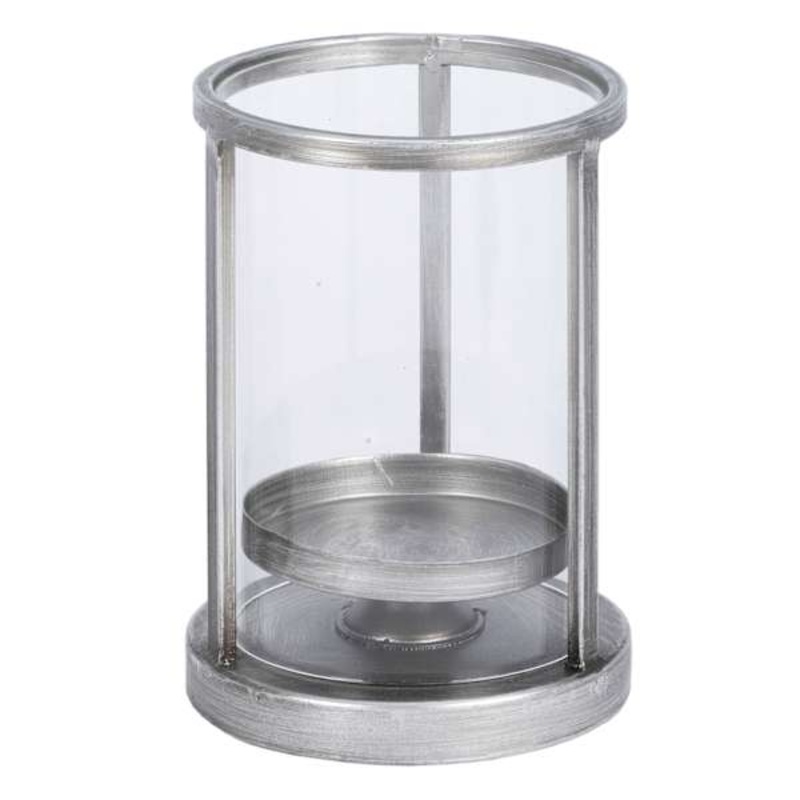 Metal Candle Holder, 7″