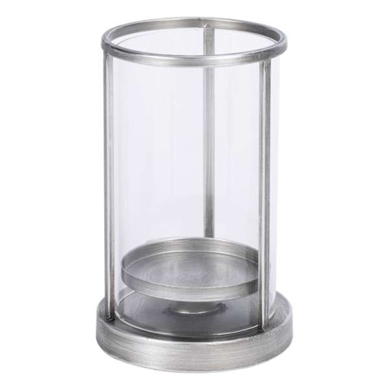 Metal Candle Holder, 9″