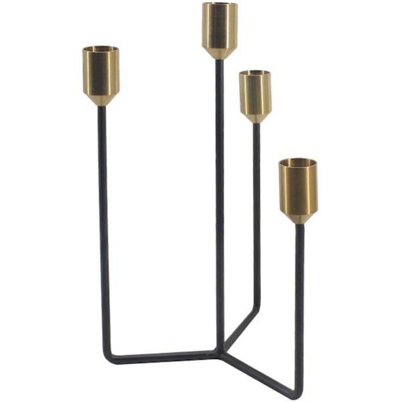 Metal Taper Candle Holder, 9.5″