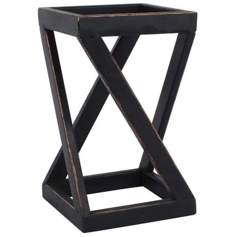 Metal Twist Candle Holder, 6.6″
