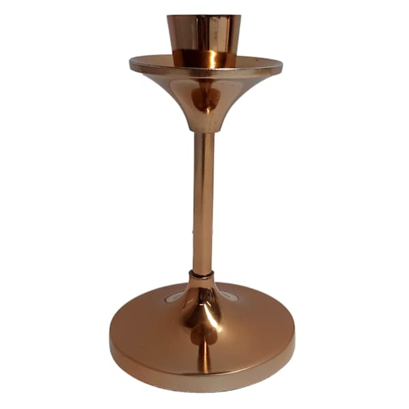 Copper Taper Candle Holder, 6″